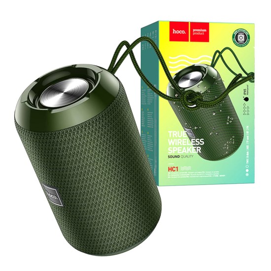 Hoco Wireless Speaker HC1 Trendy Dark Green